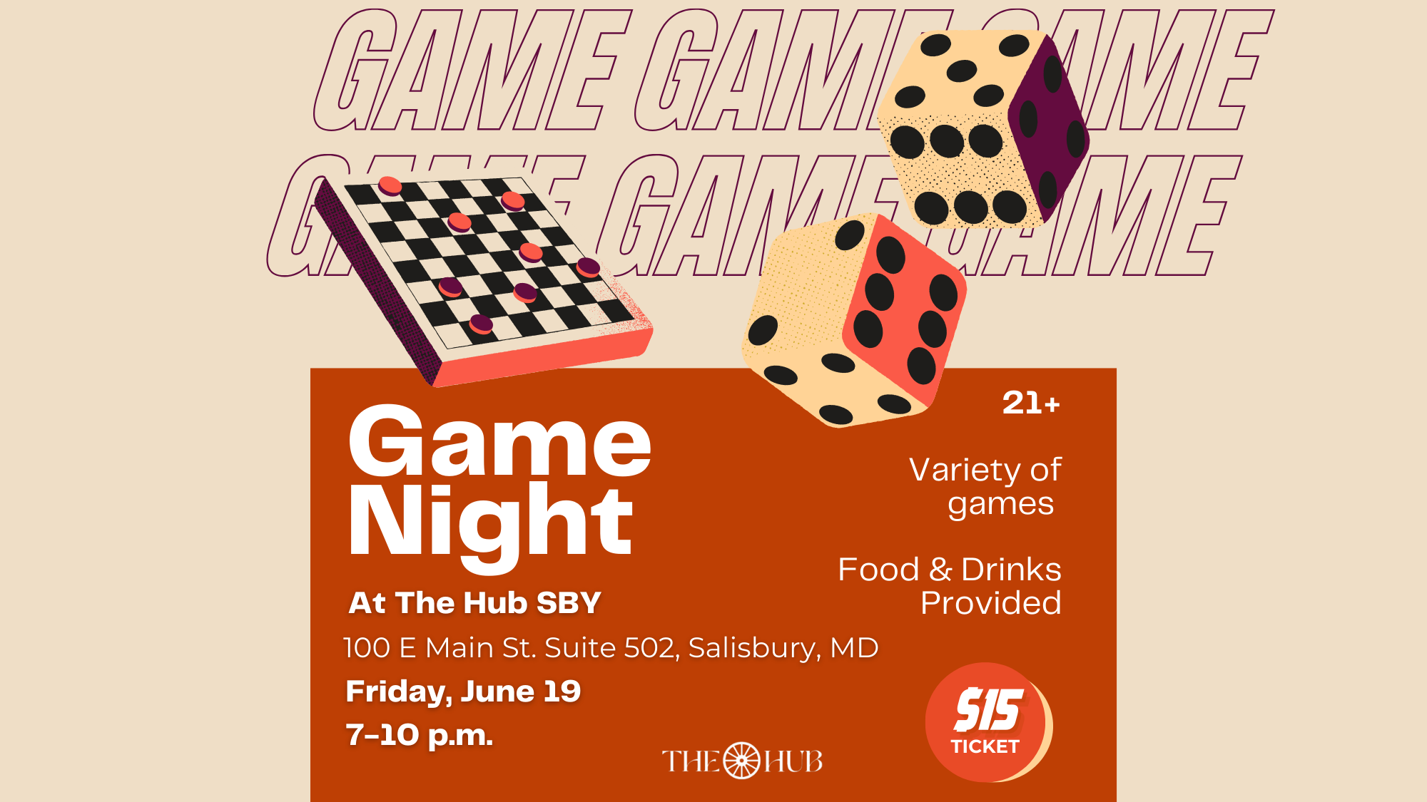 The Hub SBY - Adult Game Night image